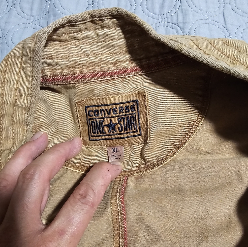 Converse Utilitu Zip Button Jacket - image 4